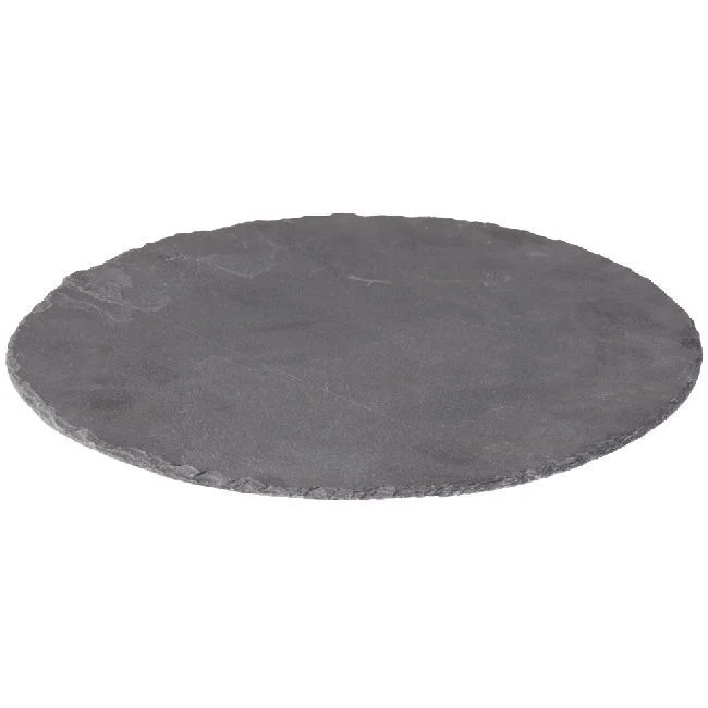 Assiette ardoise ronde