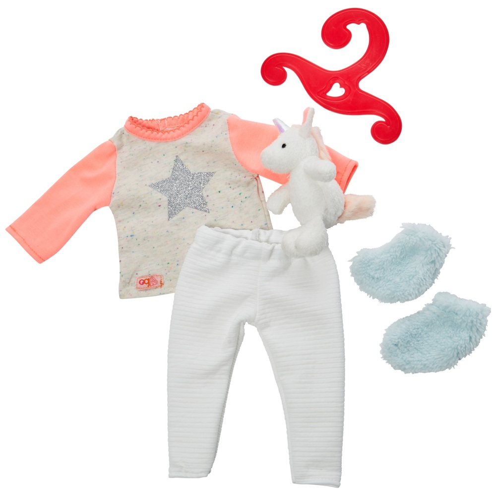 Our Generation Einhorn-Pyjama-Outfit