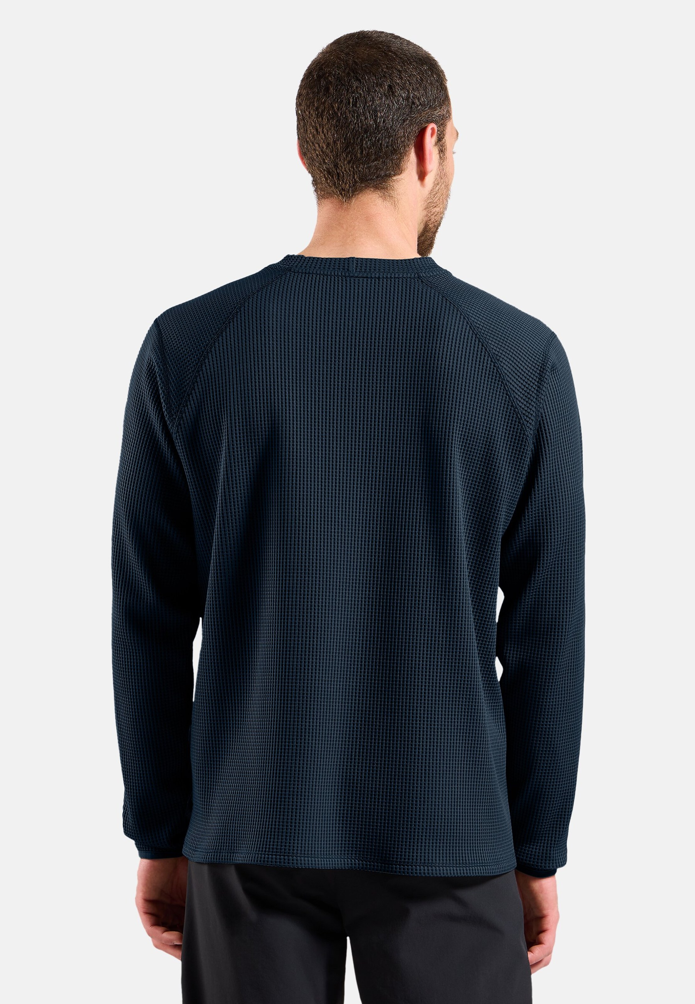 Cubic Multisport Mid Layer mit Rundhalsausschnitt in dark sapphire