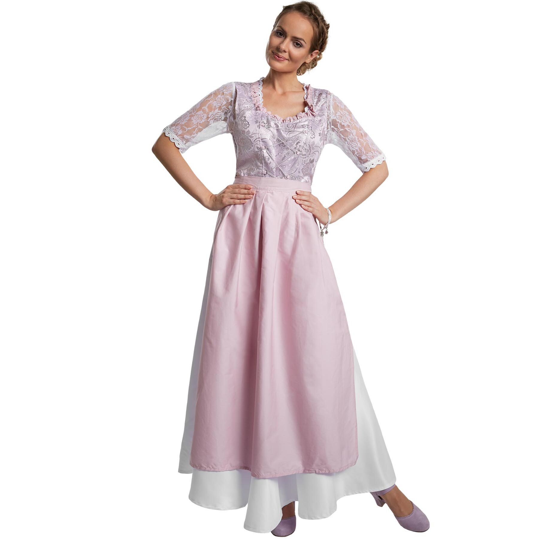 tectake® Frauenkostüm Maxi-Dirndl Neuschwanstein Modell 2