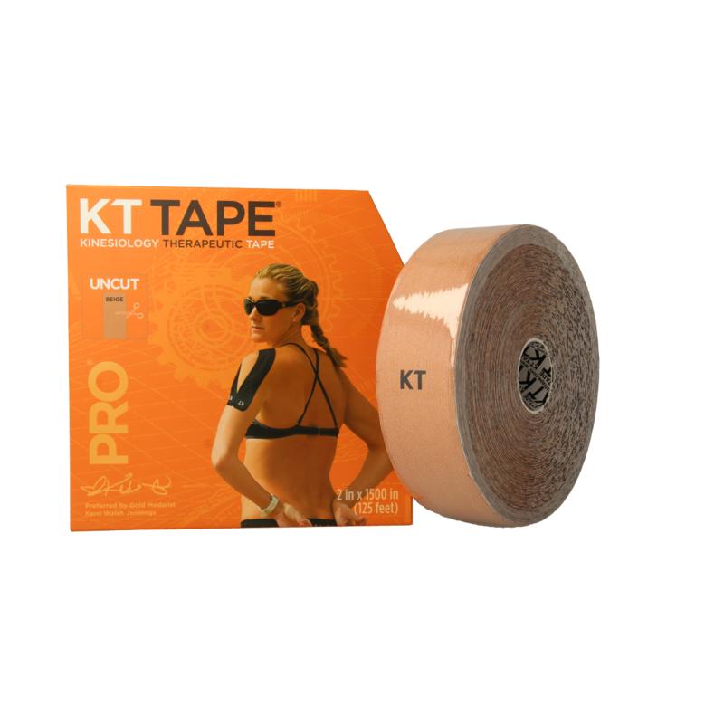 Kt Tape Jumbo Pro Roll 38 Meter Beige Uncut (1 stuk)