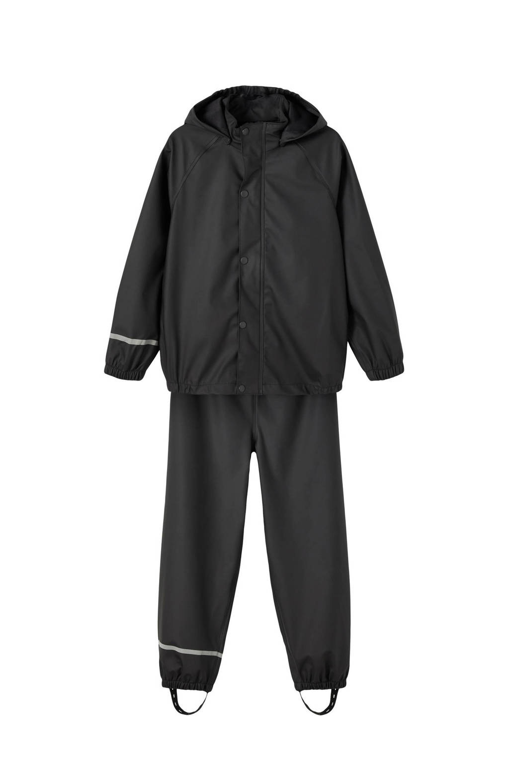 NAME IT kids regenpak Zwart