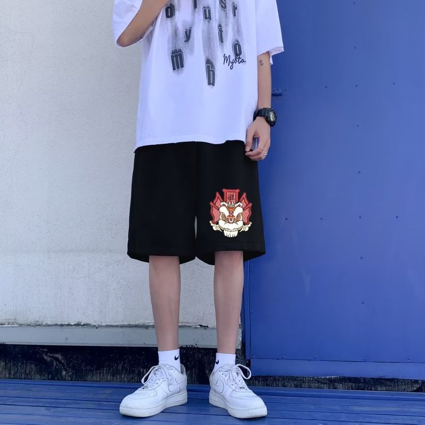 Cowpow - Shorts met trekkoordtaille