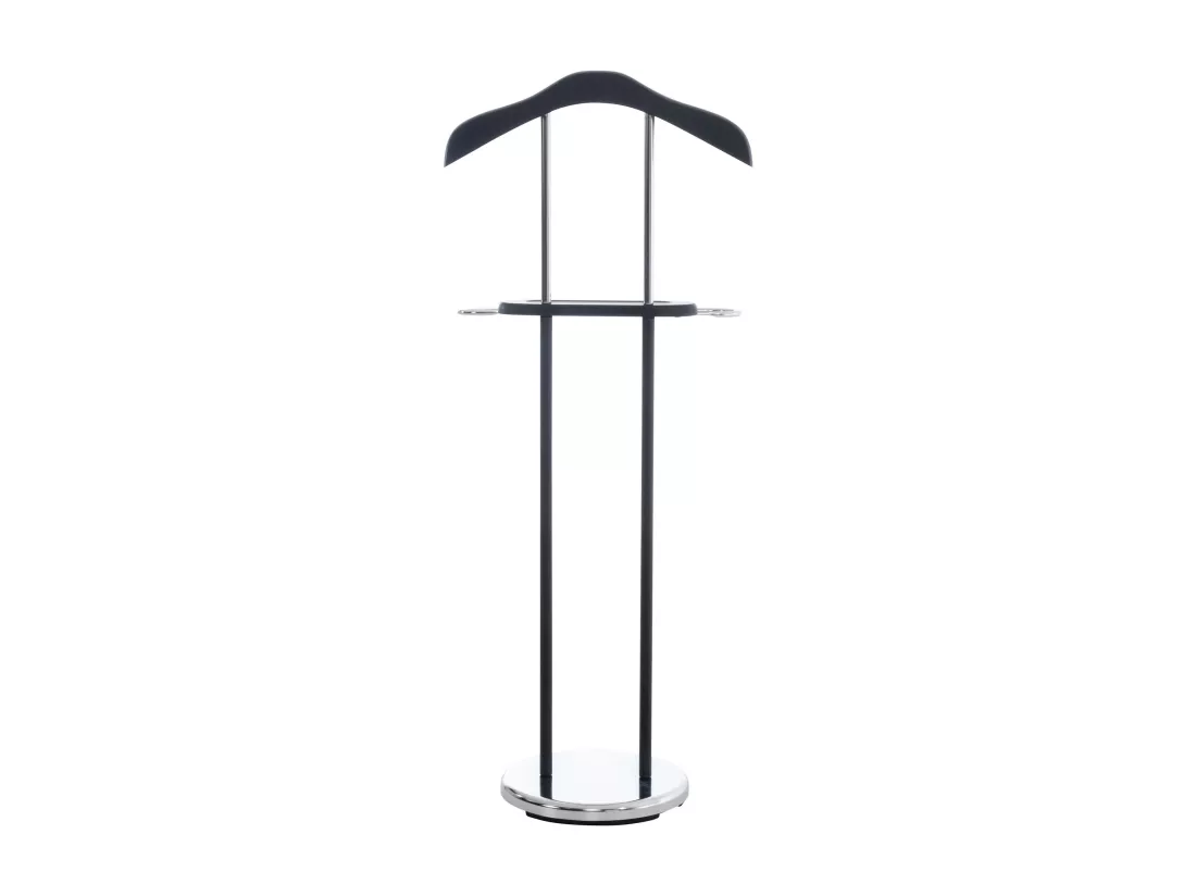 Valet de nuit - Métal - 43 x 28 x 109cm - Wengé - Rodrigo