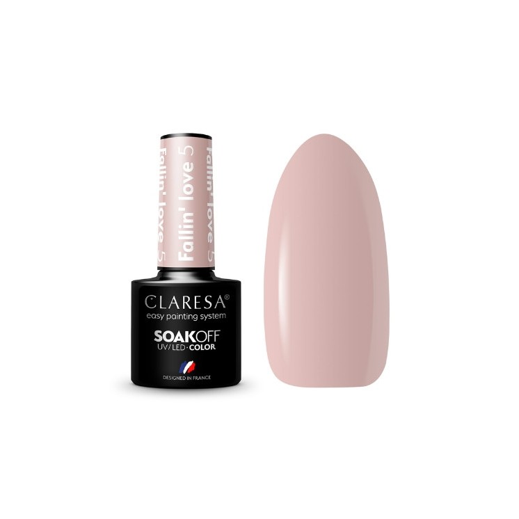 Claresa Fallin' Love Hybrid Nagellack / 5 / 5 g