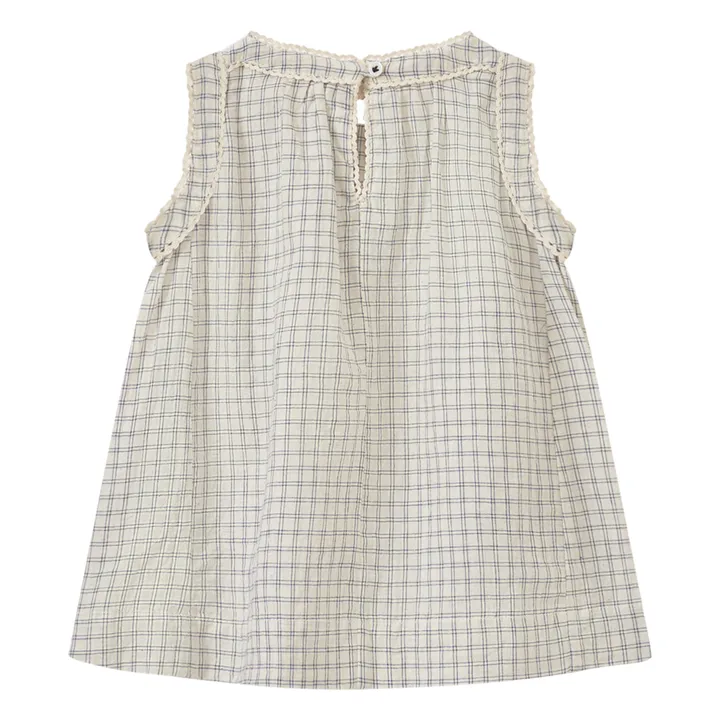 Caramel Robe à Carreaux Ginger | Ecru