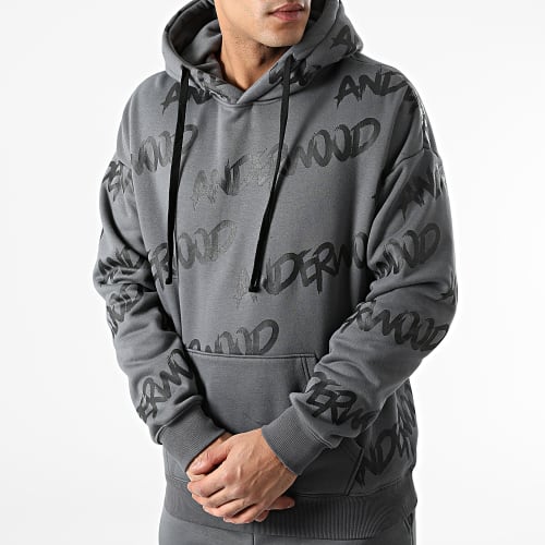 Ensemble De Survêtement AN11005 Gris Anthracite