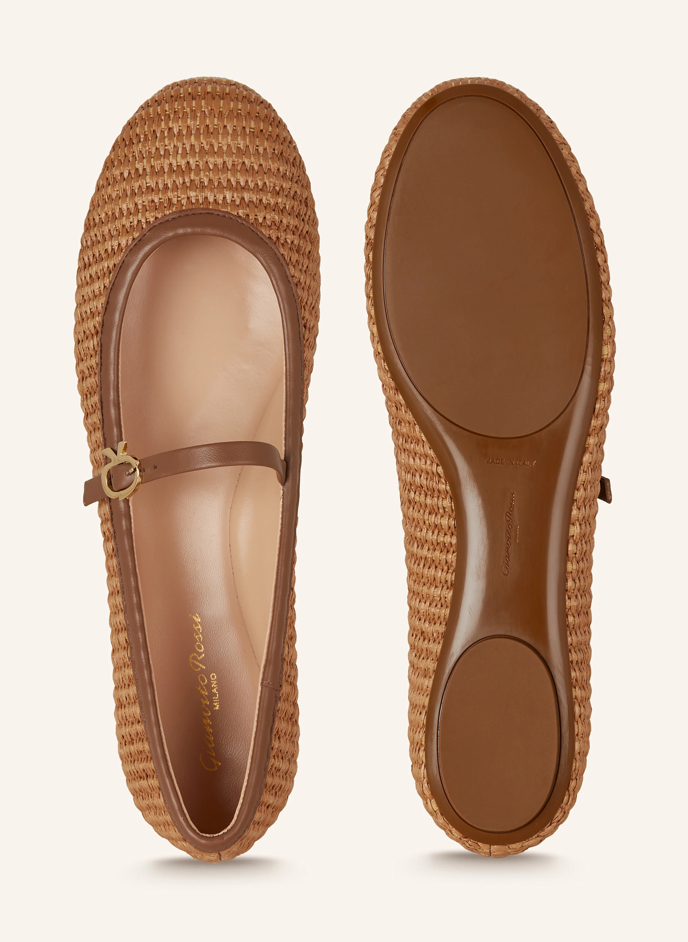 Gianvito Rossi Mary-Jane-Ballerinas CARLA