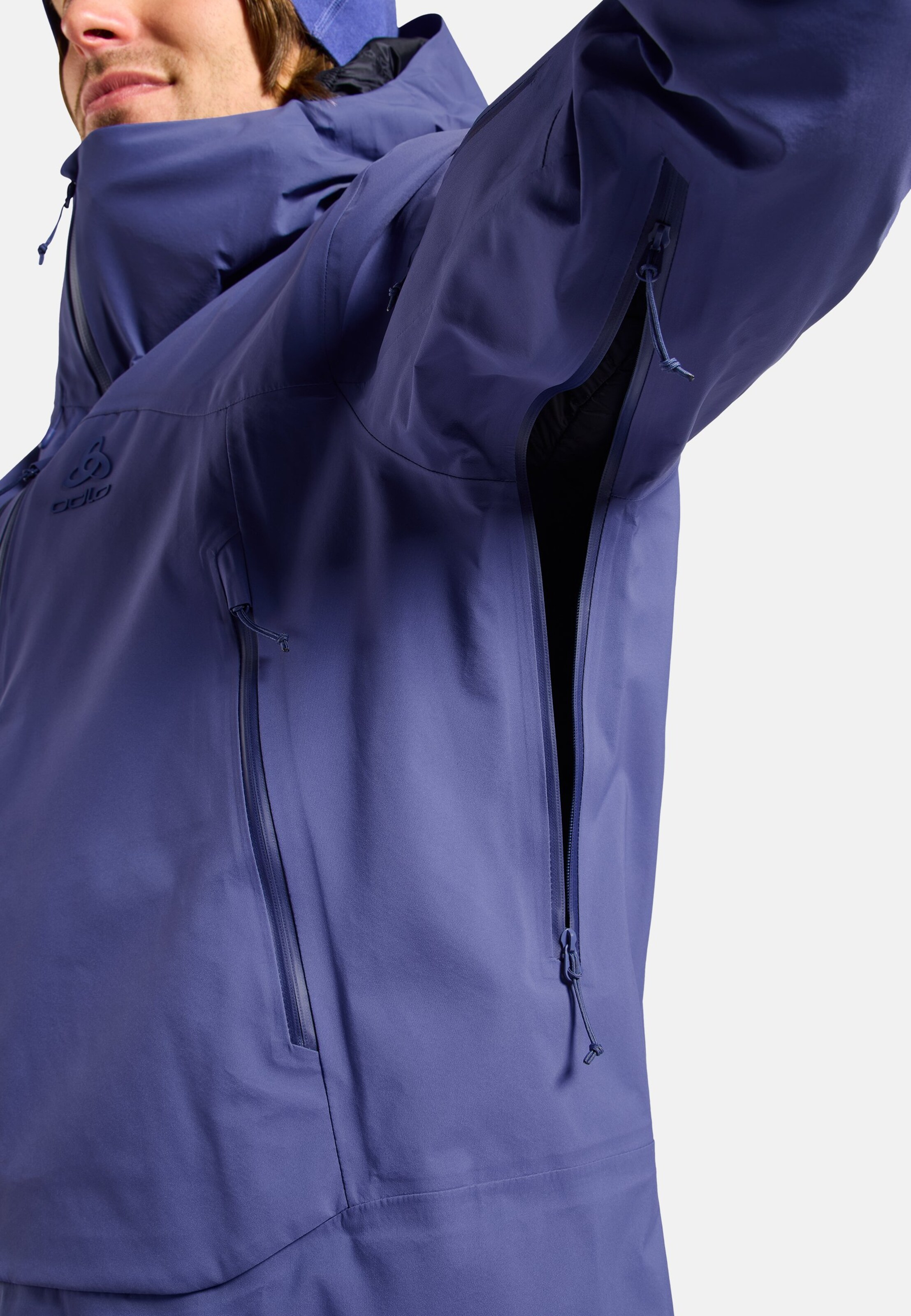 X-Alp 3L Hardshell Ski-Jacke in Skipper Blue