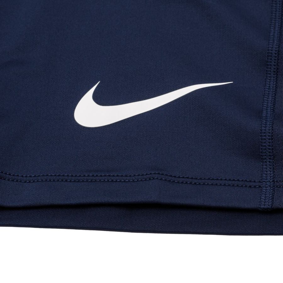 Nike Pro Collant de Compression Dri-FIT Strike - Bleu Marine/Blanc