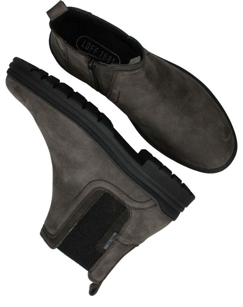 LOFF 1881 Chelseaboots Grijs Heren