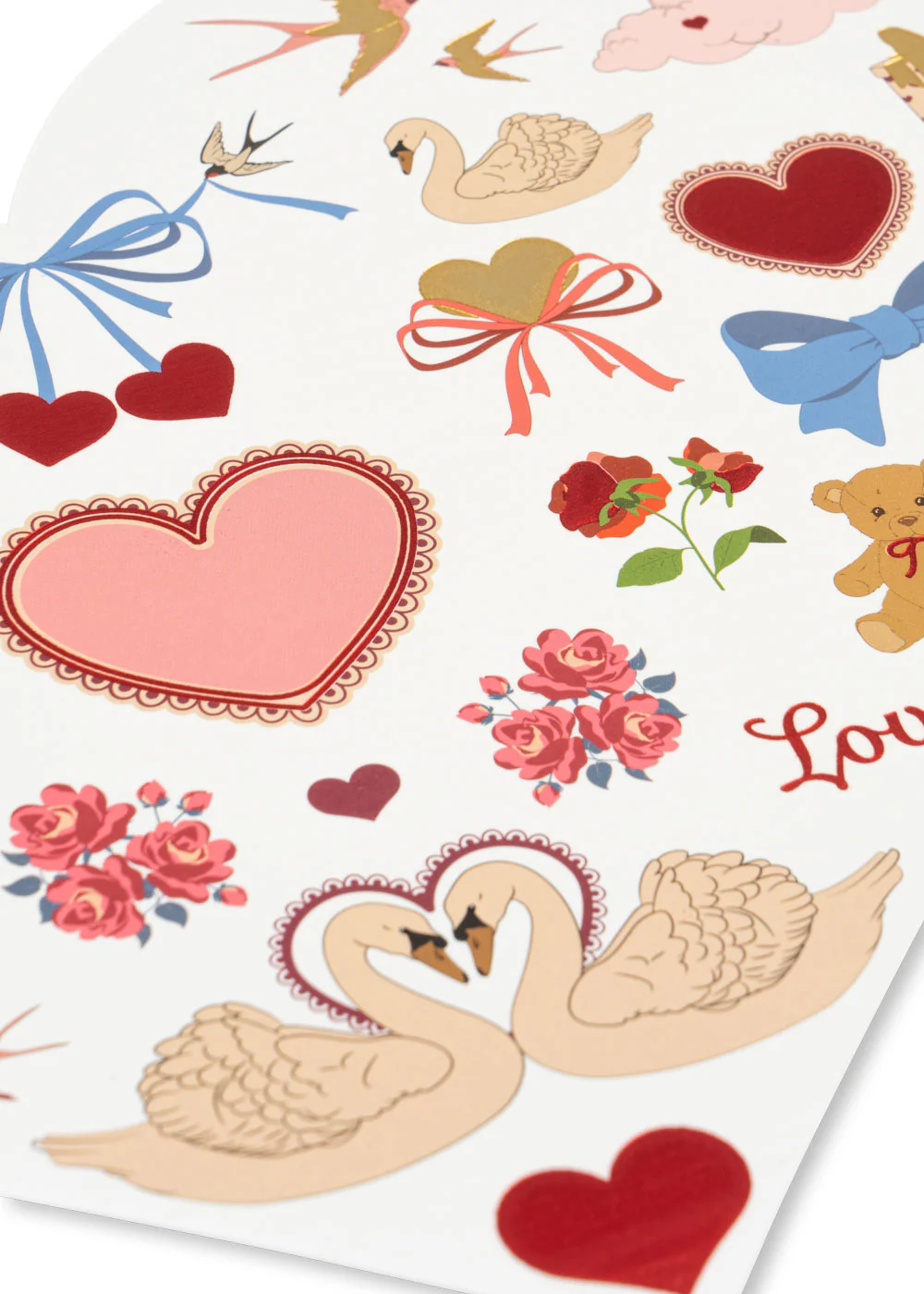 Valentins tattoos - red - OS