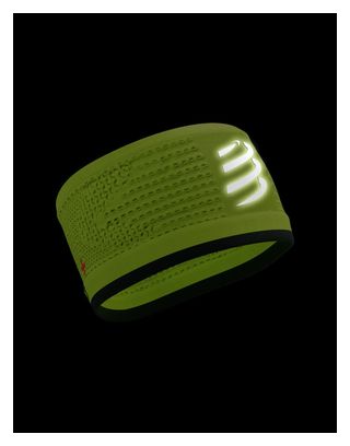 Bandeau Compressport On/Off Flash Jaune Fluo