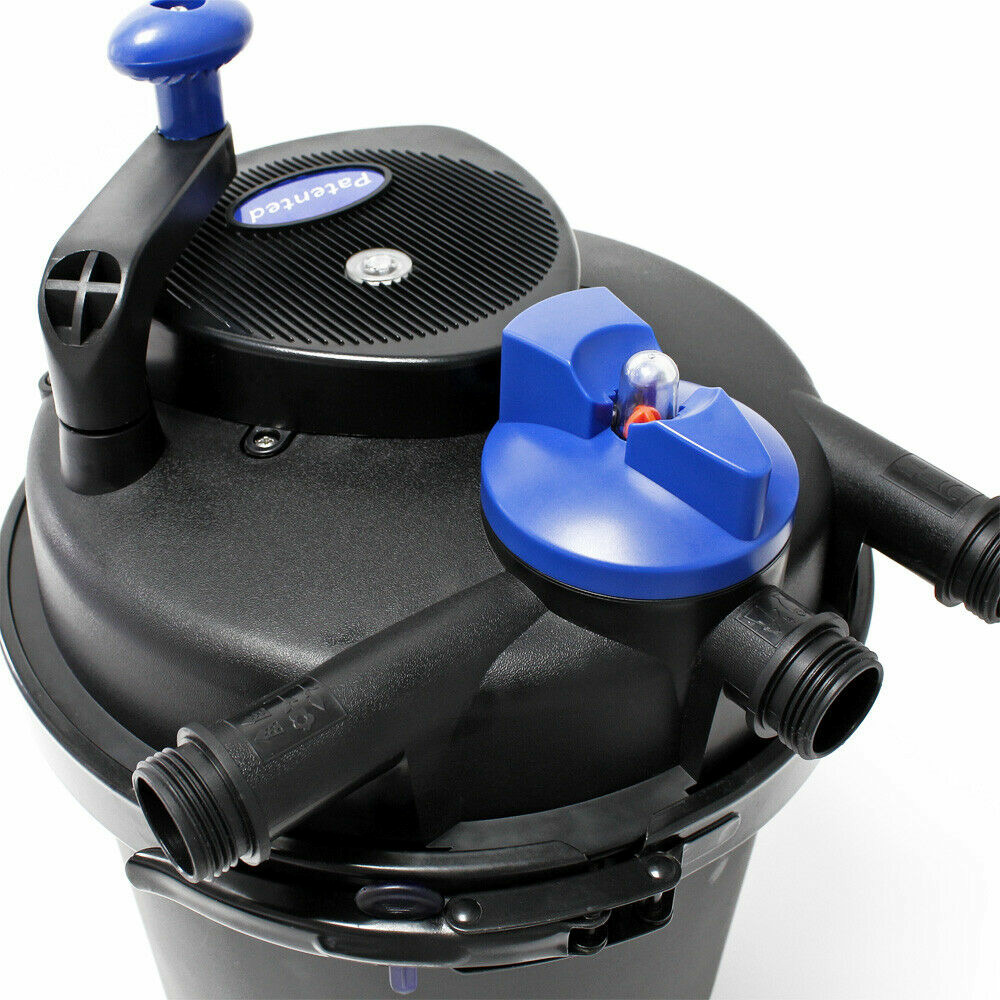 Filtre de bassin à pression uvc 11 watts jusqu'à 6000 litres