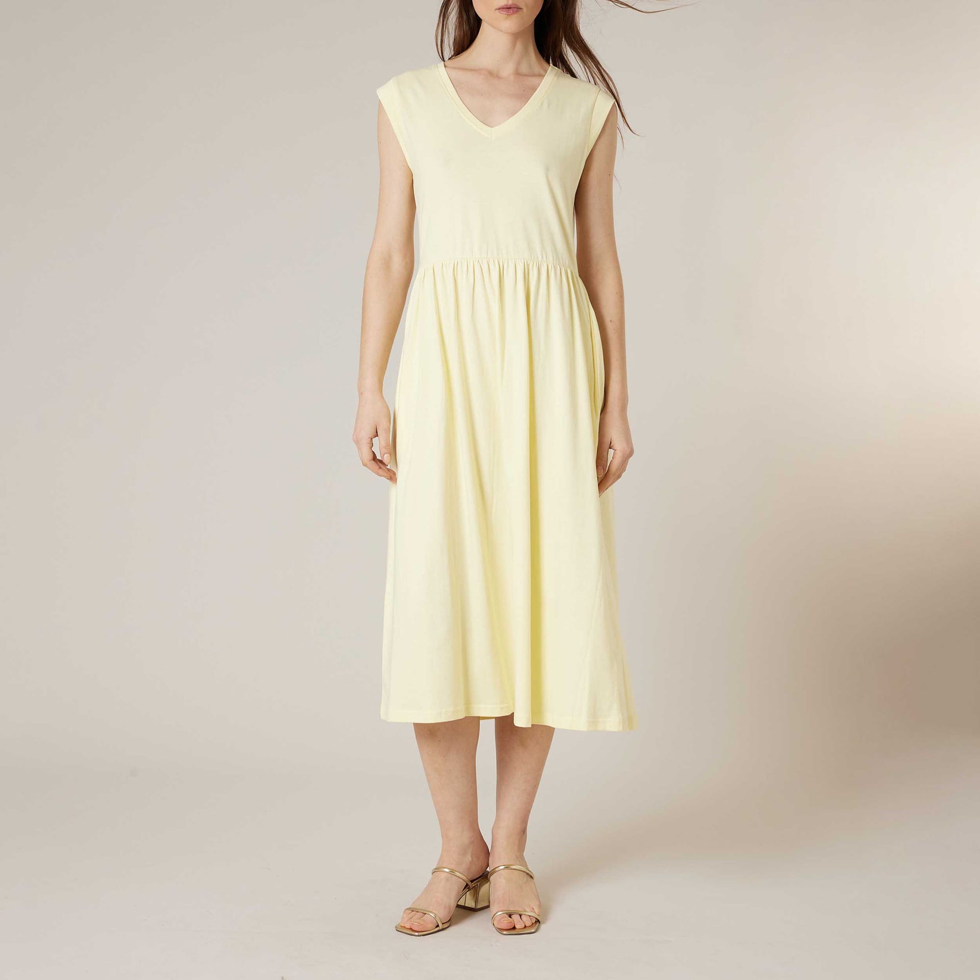 Robe Femme jaune