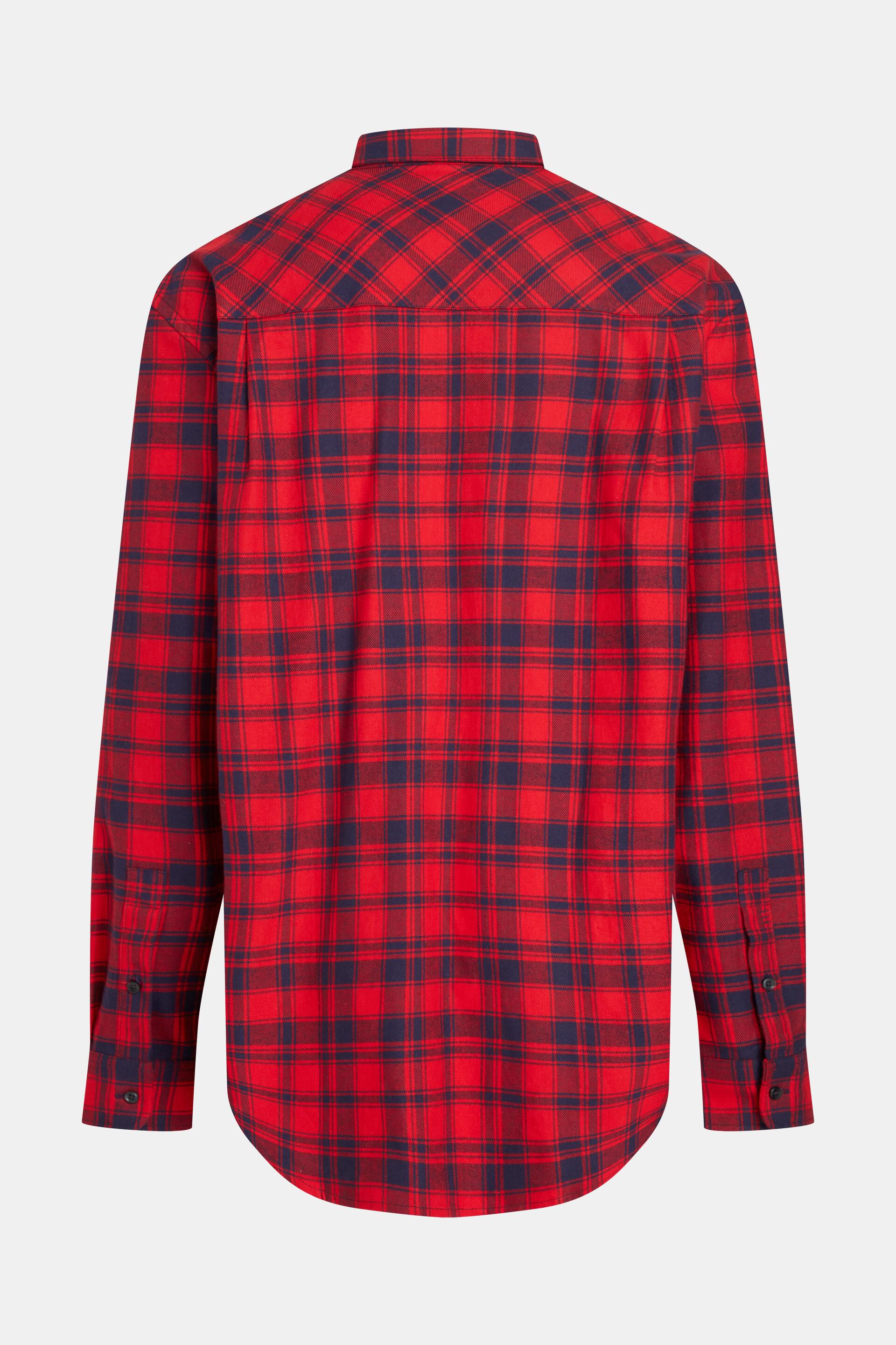 Chemise en flanelle à carreaux