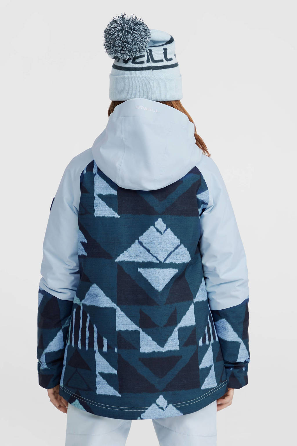 O'Neill ski-jack lichtblauw/petrol/donkerblauw