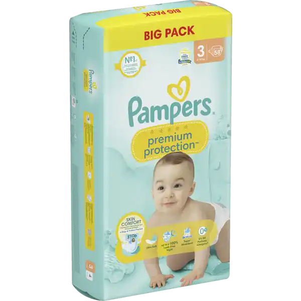 premium protection Windeln Gr.3 (6-10kg) Big Pack