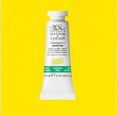 Winsor & Newton - Designers Gouache - 14 ML - Cadminum Fri Citron
