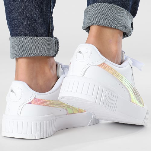 Baskets Femme Carina 2.0 387985 Puma White Puma Silver