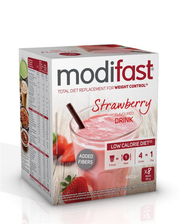 MODIFAST Drink Erdbeere 55 g