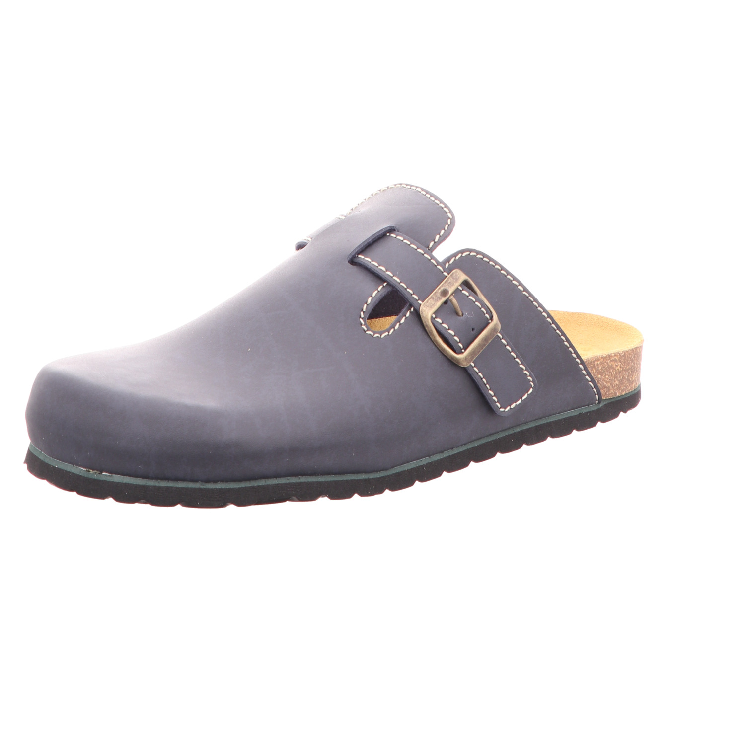 SCHUH OKAY Herren-Clog mit Tieffußbett Blau