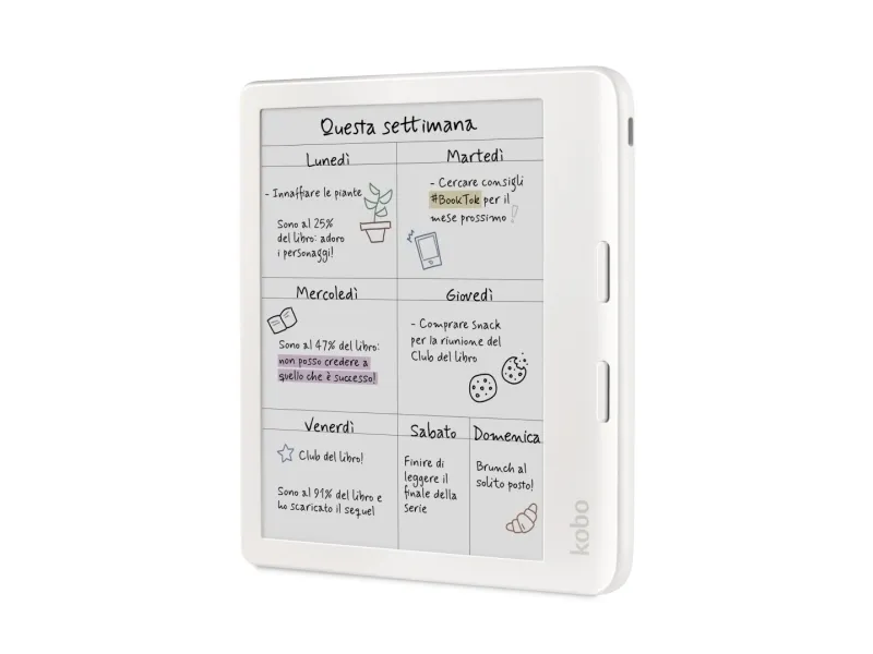 Kobo Libra Colour - eBook læser - 32 GB - 7