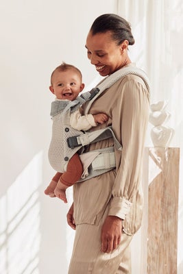 BabyBjörn Harmony Bæresele 3D Mesh, Off White