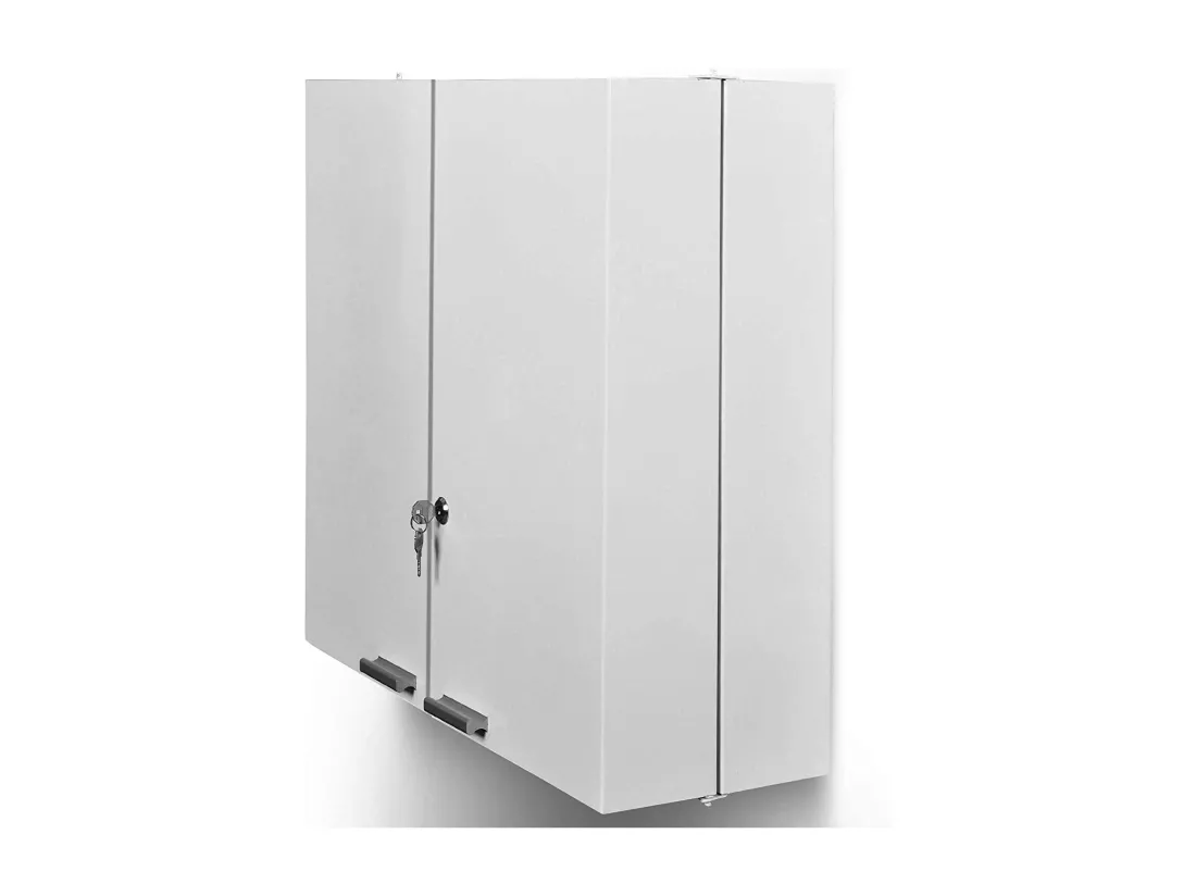 Armoire à pharmacie murale métal blanche 53 x 20 x 53 cm 2001125