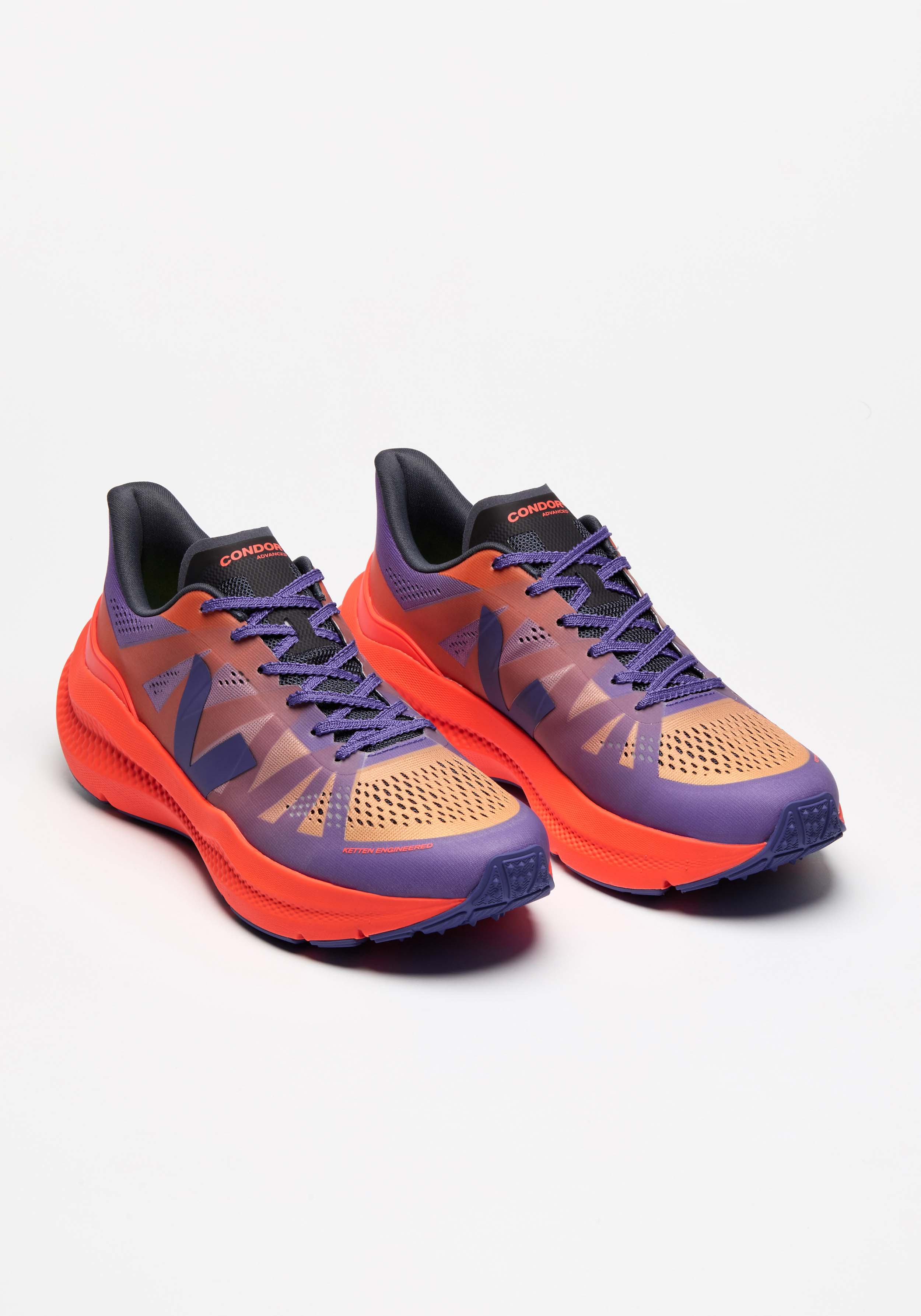 Veja Laufschuh Condor 3 E-Mesh Gradient Purple Orange-Fluo