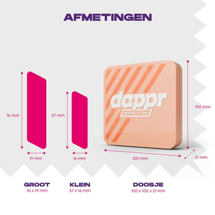 Dappr Flexibele Pleisters Stripes 30ST