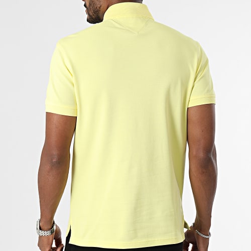 Polo Manches Courtes Slim 1985 7771 Jaune