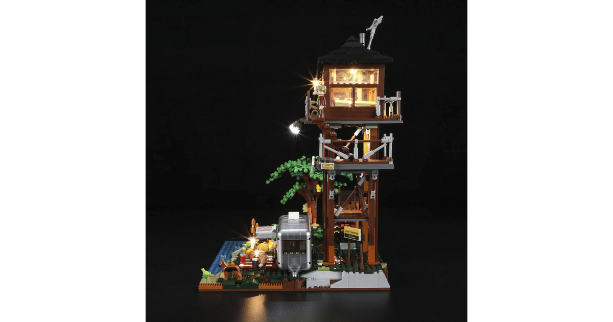 LumibricksRetro House - Lookout Campground Constructiespeelgoed  (F9022V2.0)