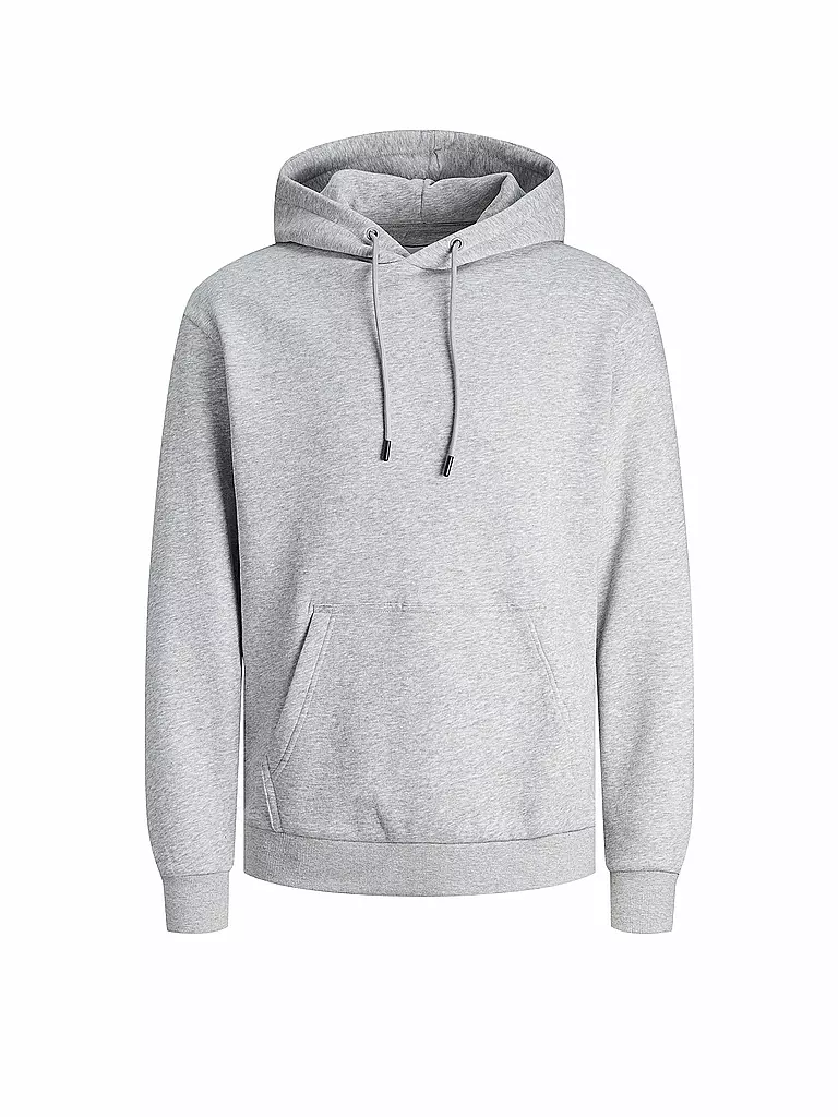 JACK & JONES Kapuzensweater - Hoodie  JJEBRADLEY hellgrau