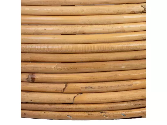 Panier rond en bambou 24x24x13h cm