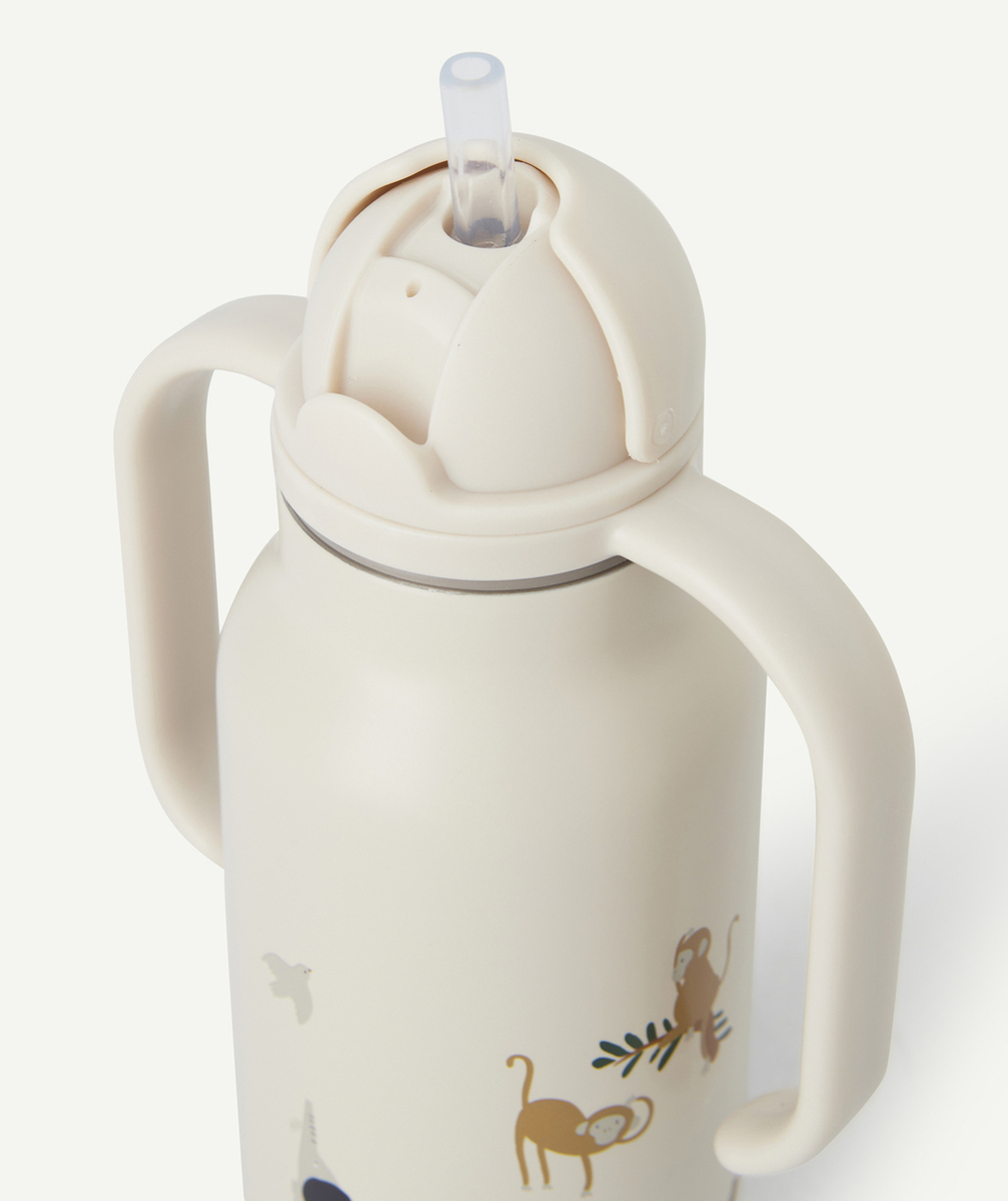 LIEWOODGOURDE AVEC PAILLE IMPRIMÉE ANIMAUX 250ML