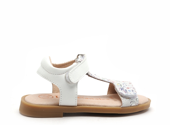 Lola  canales nu pieds enfant 4210 blanc