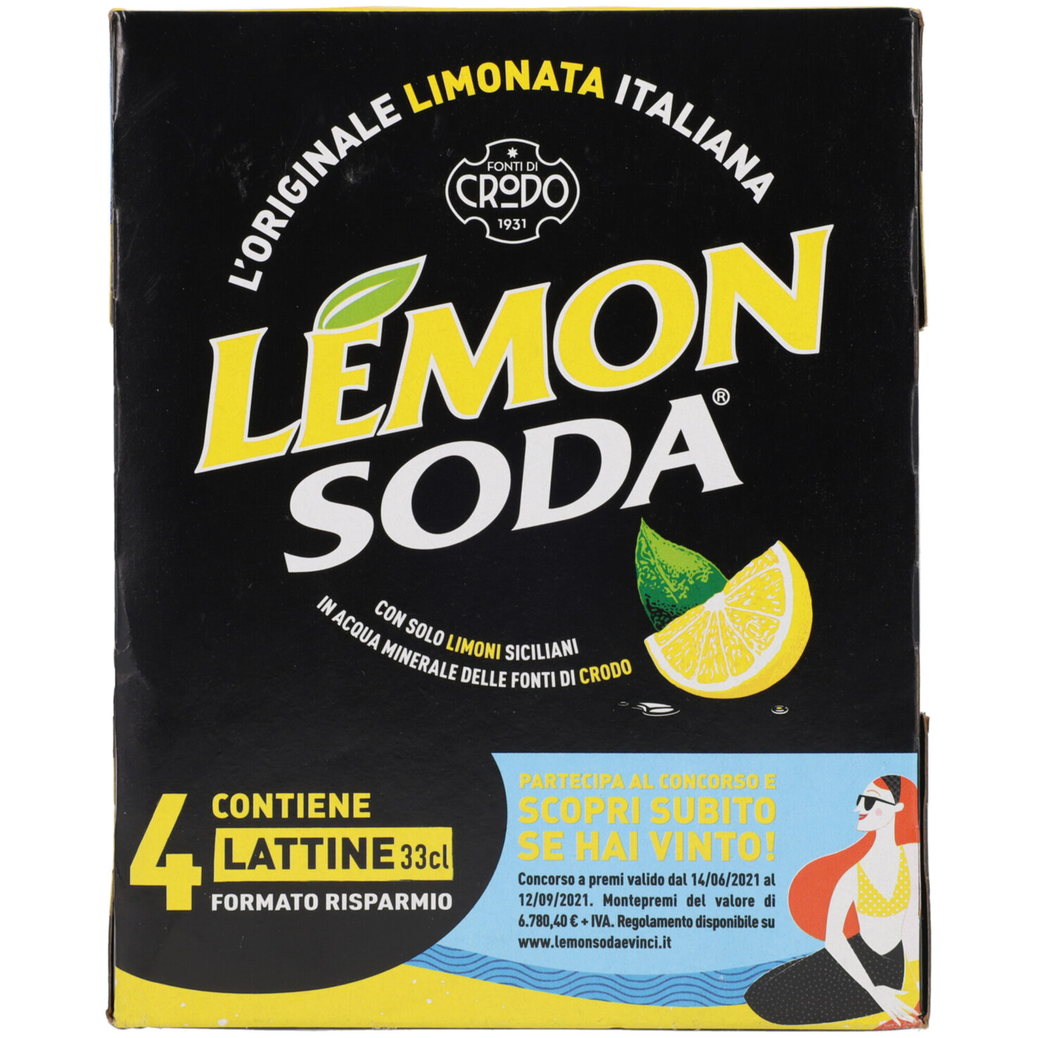 Lemon Soda la Limonata 4x33cl -132cl