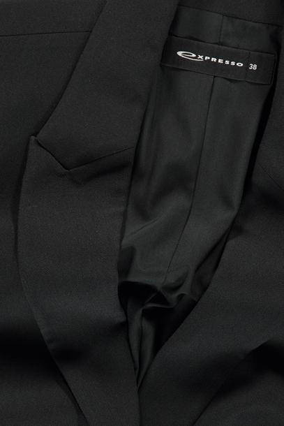Expresso getailleerde blazer zwart
