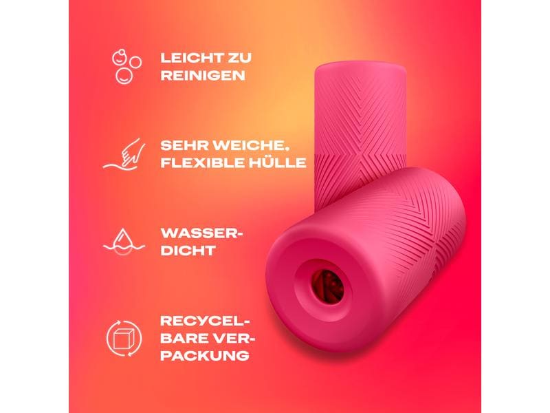 Durex Masturbator Slide & Ride Masturbation Sleeve mit flexiblem Innenkanal