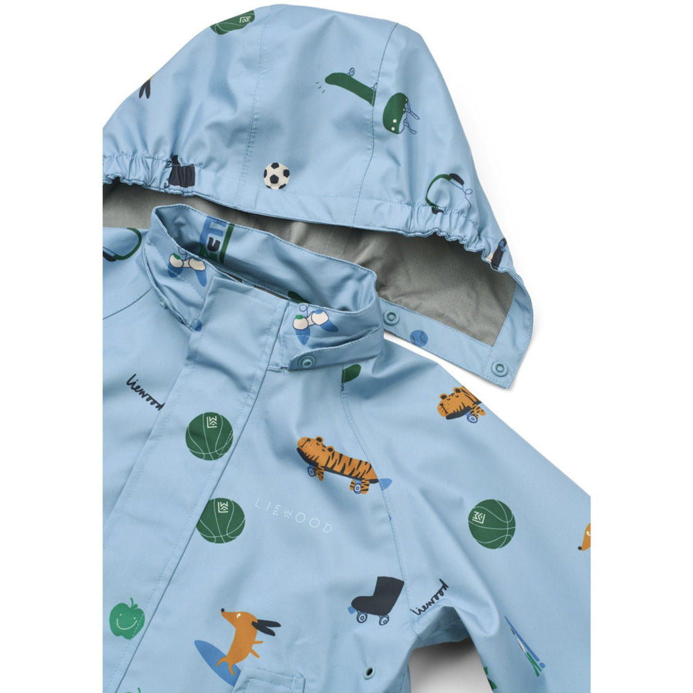 Køb LIEWOOD Fun / Beach Blue Pedia Regntøj Sæt