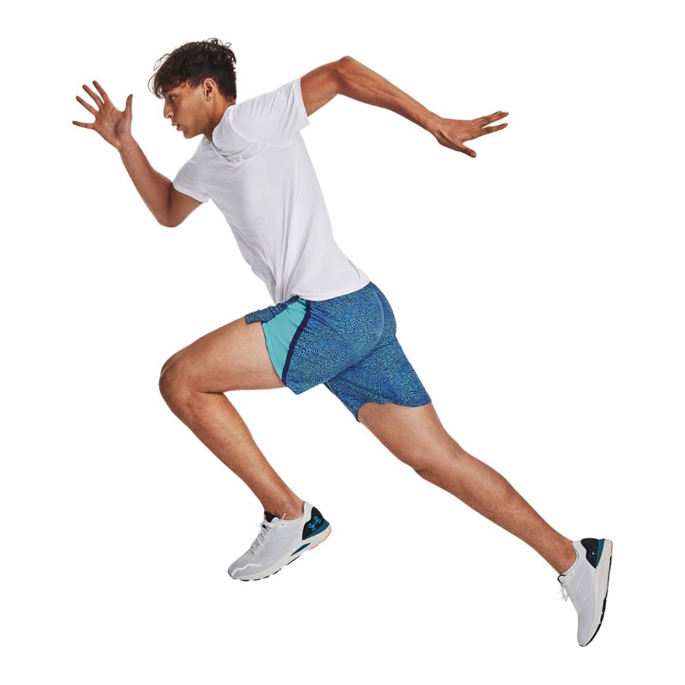 Under Armour UA SEAMLESS STRIDE - Maillot Homme white/reflective