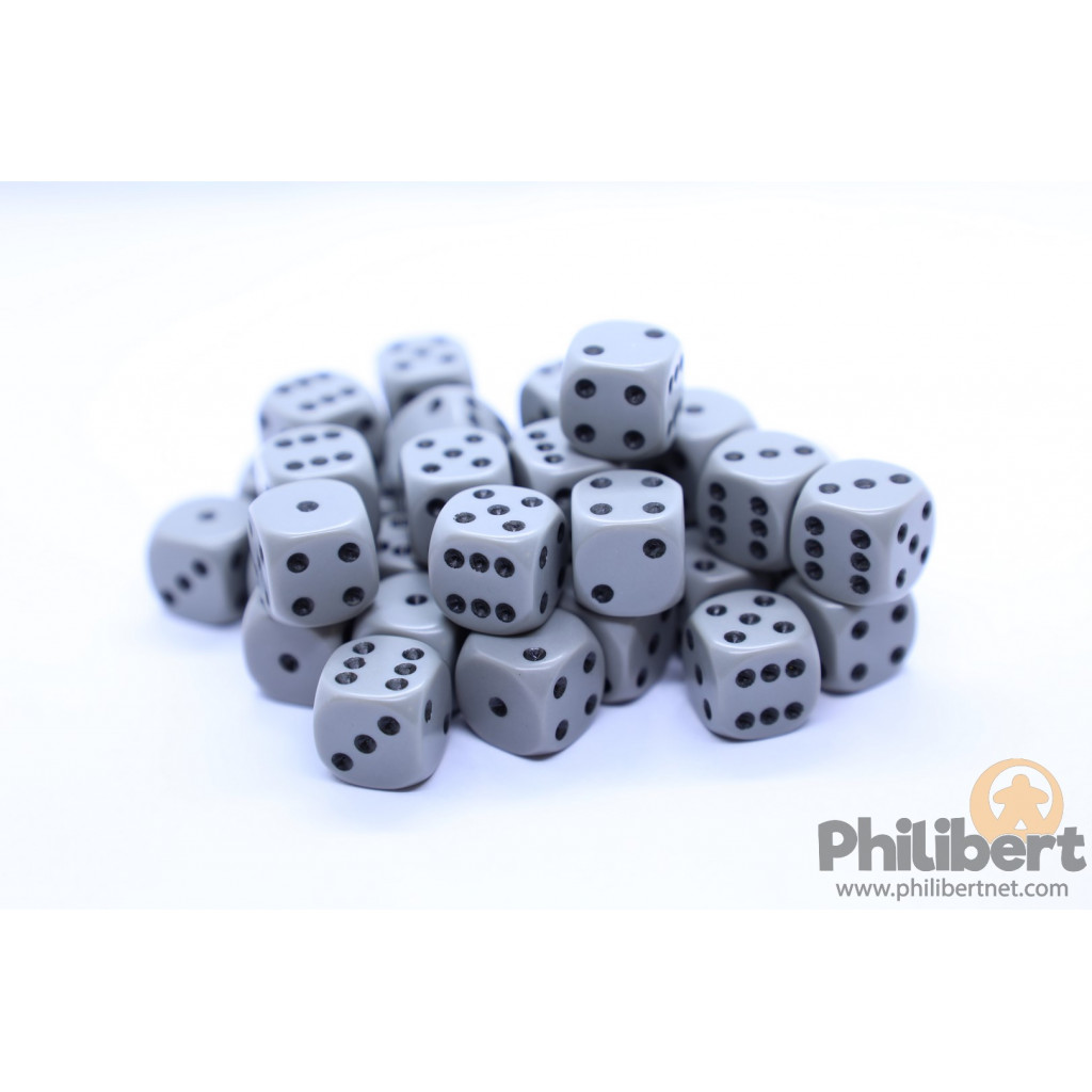 Set de 36 Dés Chessex : Opaques