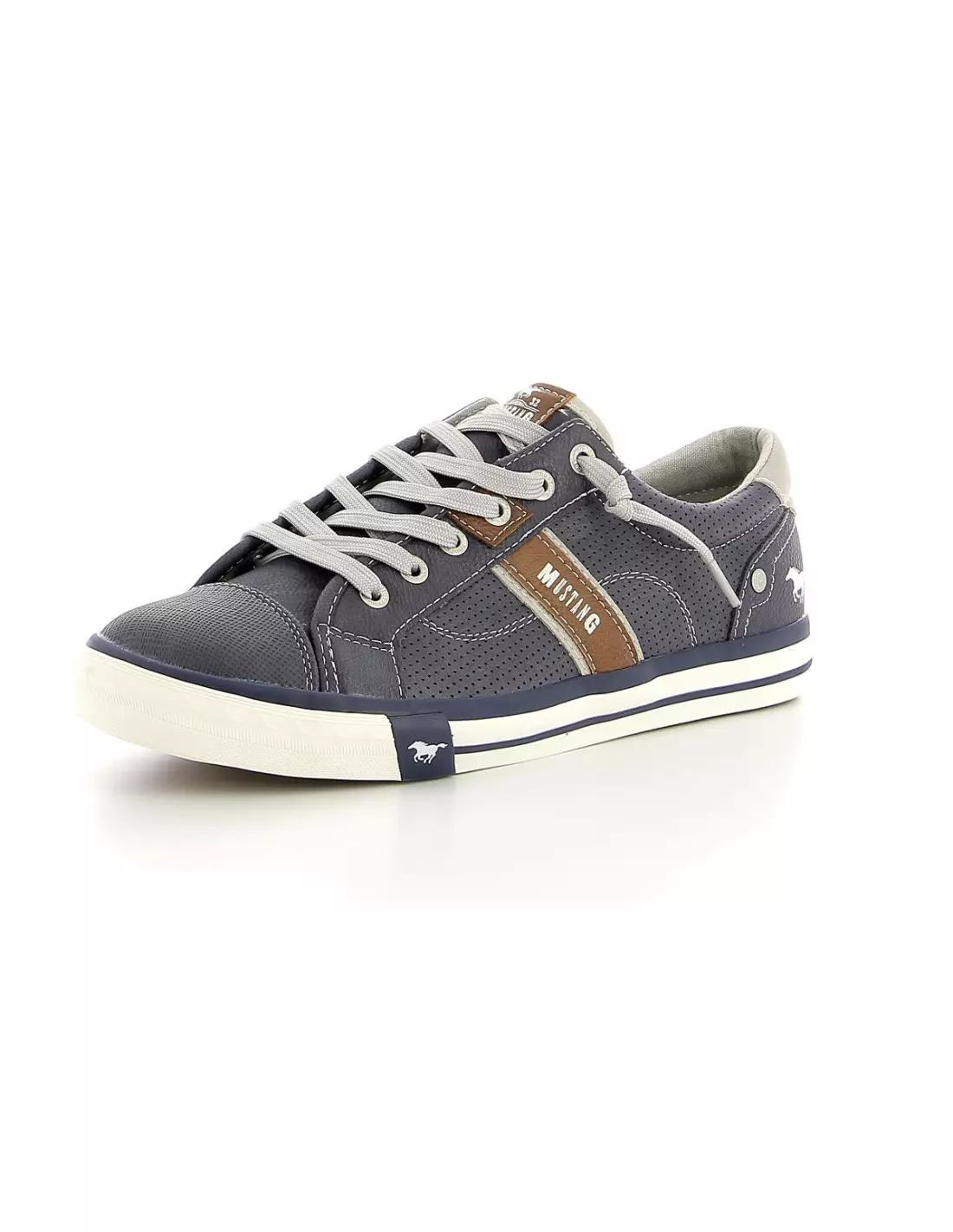 MUSTANG MUCANINO 4072301 800 - Baskets Bleufoncé
