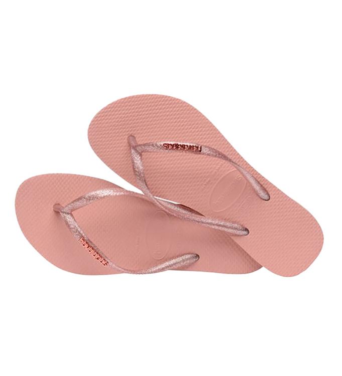 Havaianas Slim Logo Metallic Teenslippers