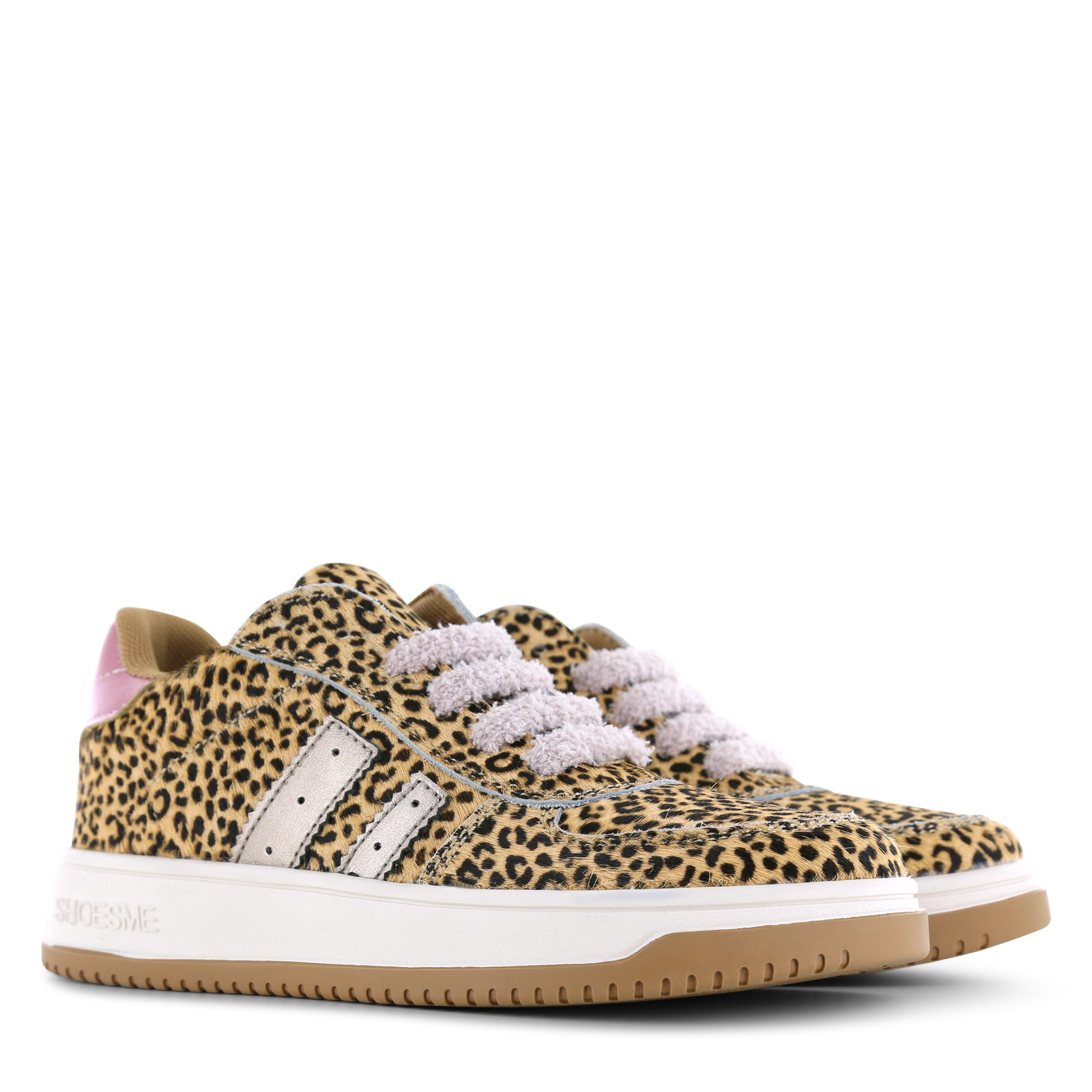 Shoesme Leopard Sneaker mit Reißverschluss