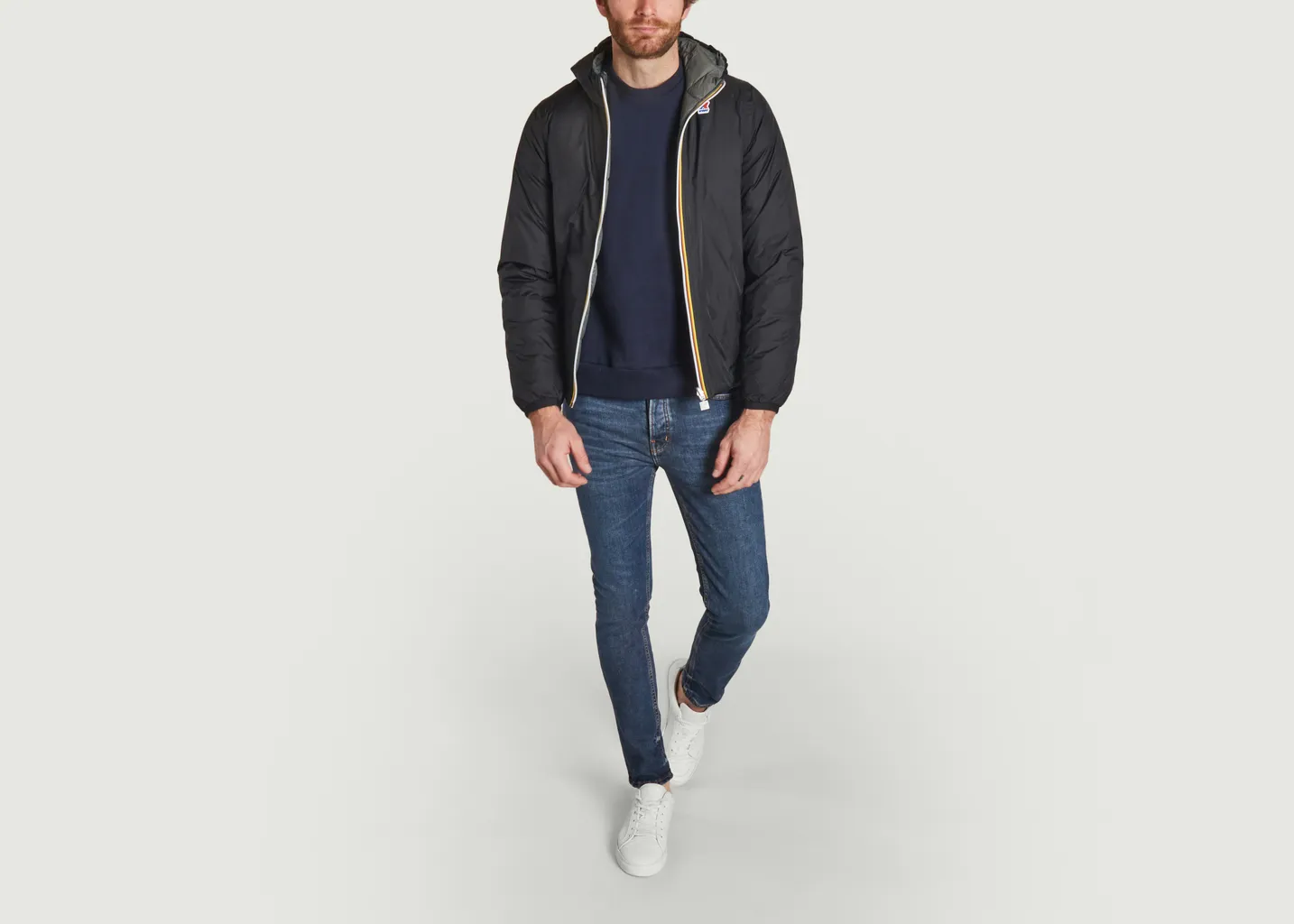 Doudoune reversible Jaques Thermo plus 2 double K-Way