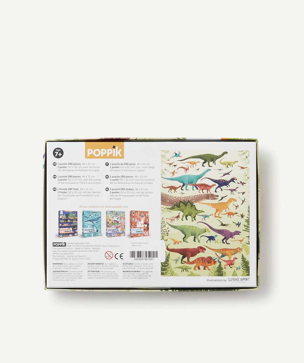POPPIKPUZZLE DINOSAURES 280 PIÈCES