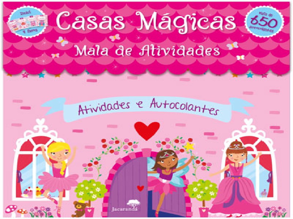 LIVRO CASAS MÁGICAS MALA DE ATIVIDADES