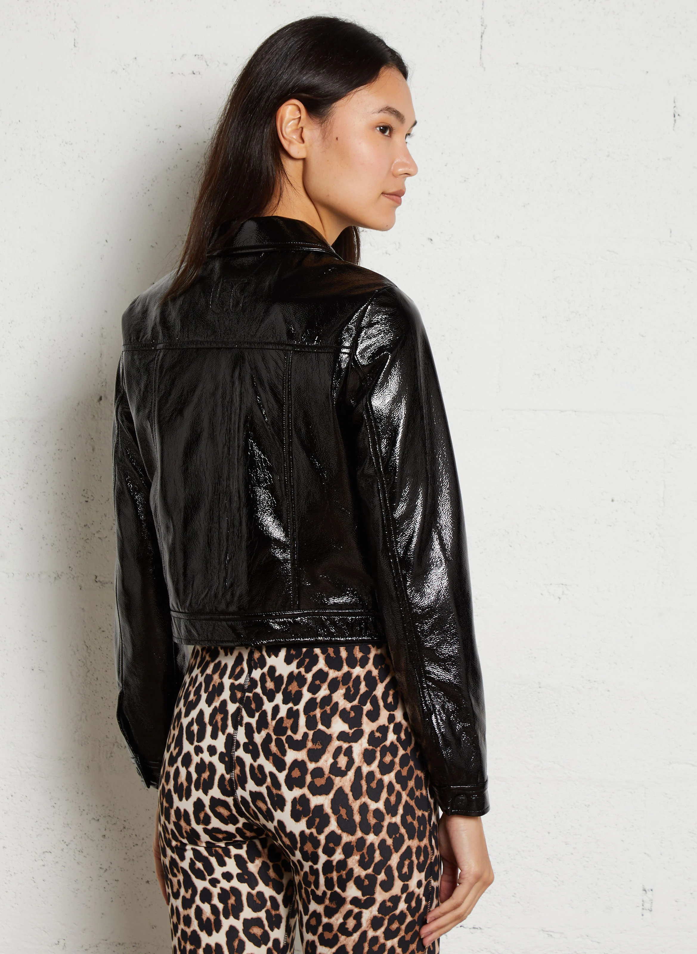 BROUZ - Veste col tailleur| Noir